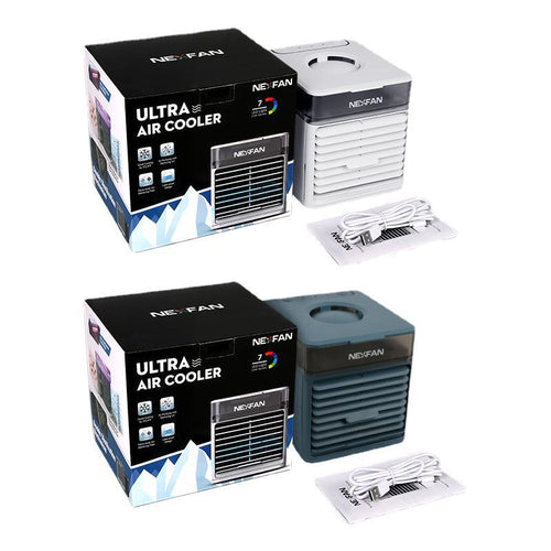 ❄️ USBミニ冷風機｜卓上ポータブルエアコン・冷却＆加湿ミスト機能付き